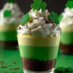 Easy St. Patrick's Day Pudding Cups First Image