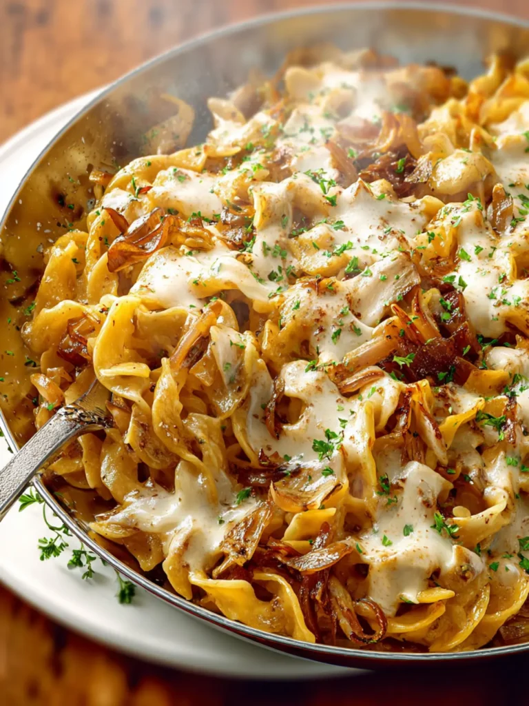 French Onion Pasta First Image