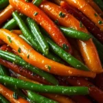 Honey Glazed Carrots & Green Beans First Image