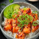 Irresistible Spicy Salmon Maki Bowls: A Flavorful Delight First Image
