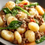 Savory Ground Beef Gnocchi: Comfort Food Delight First Image