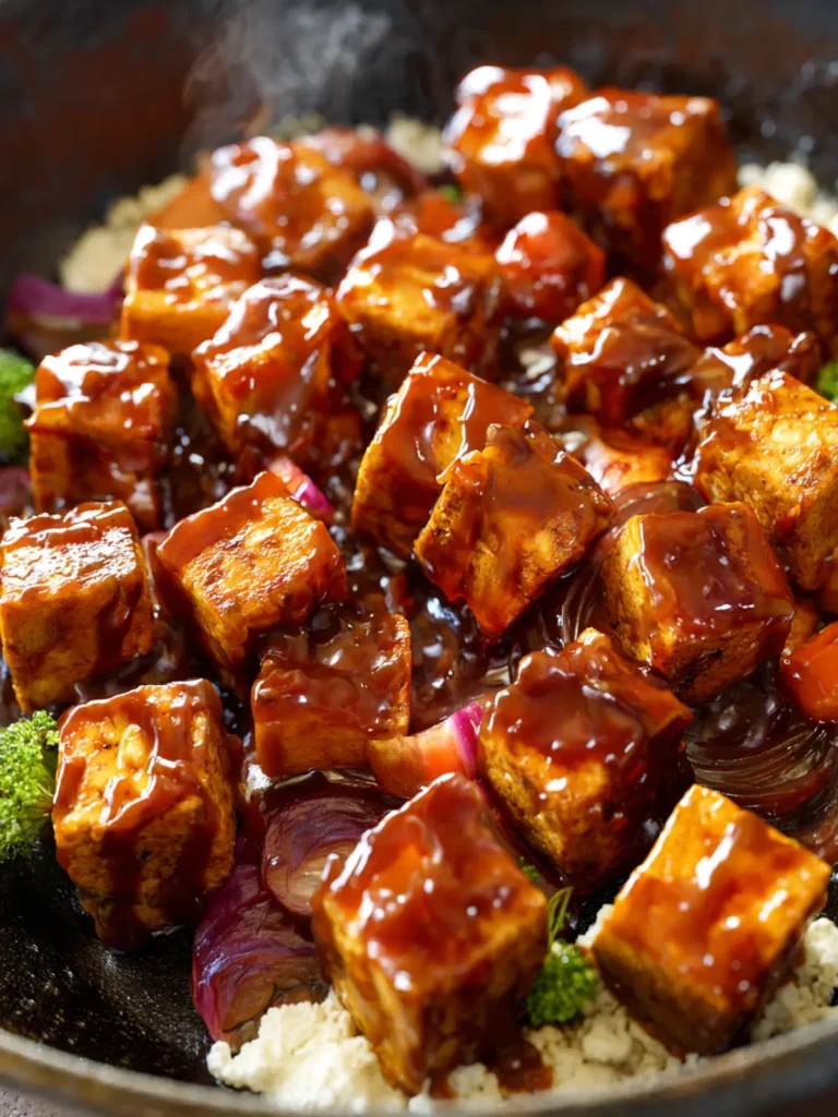 Skillet Bbq Tofu First Image