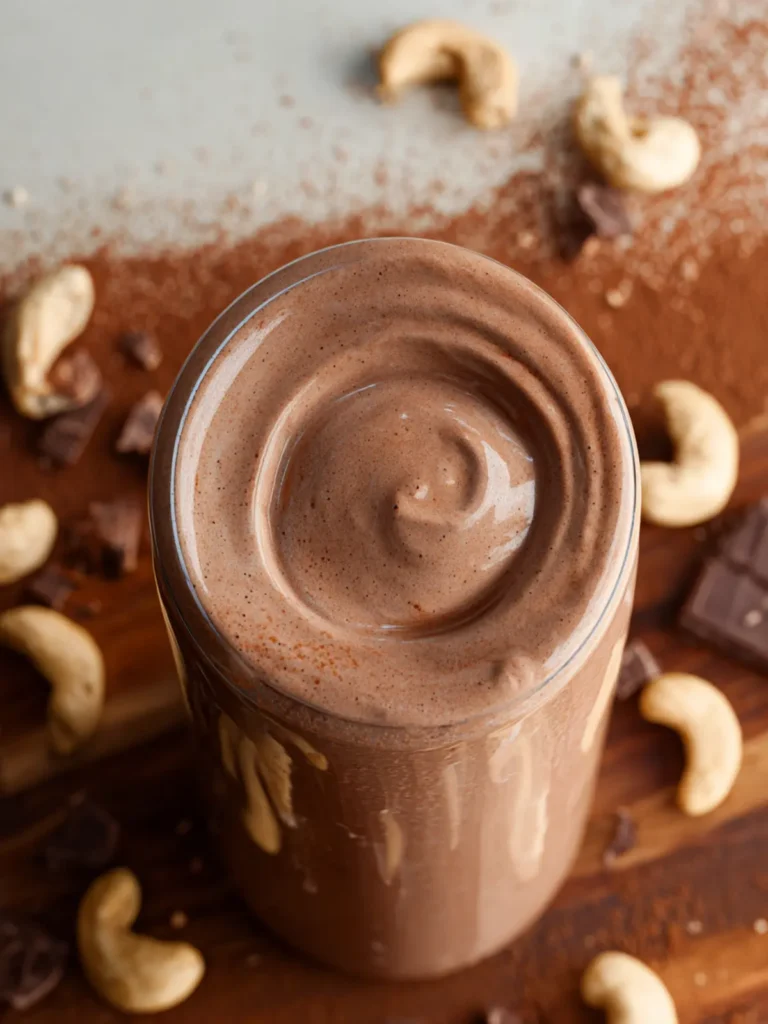 Ultra creamy Chocolate Cashew Milk First Image