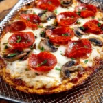 Air Fryer Pizza First Image