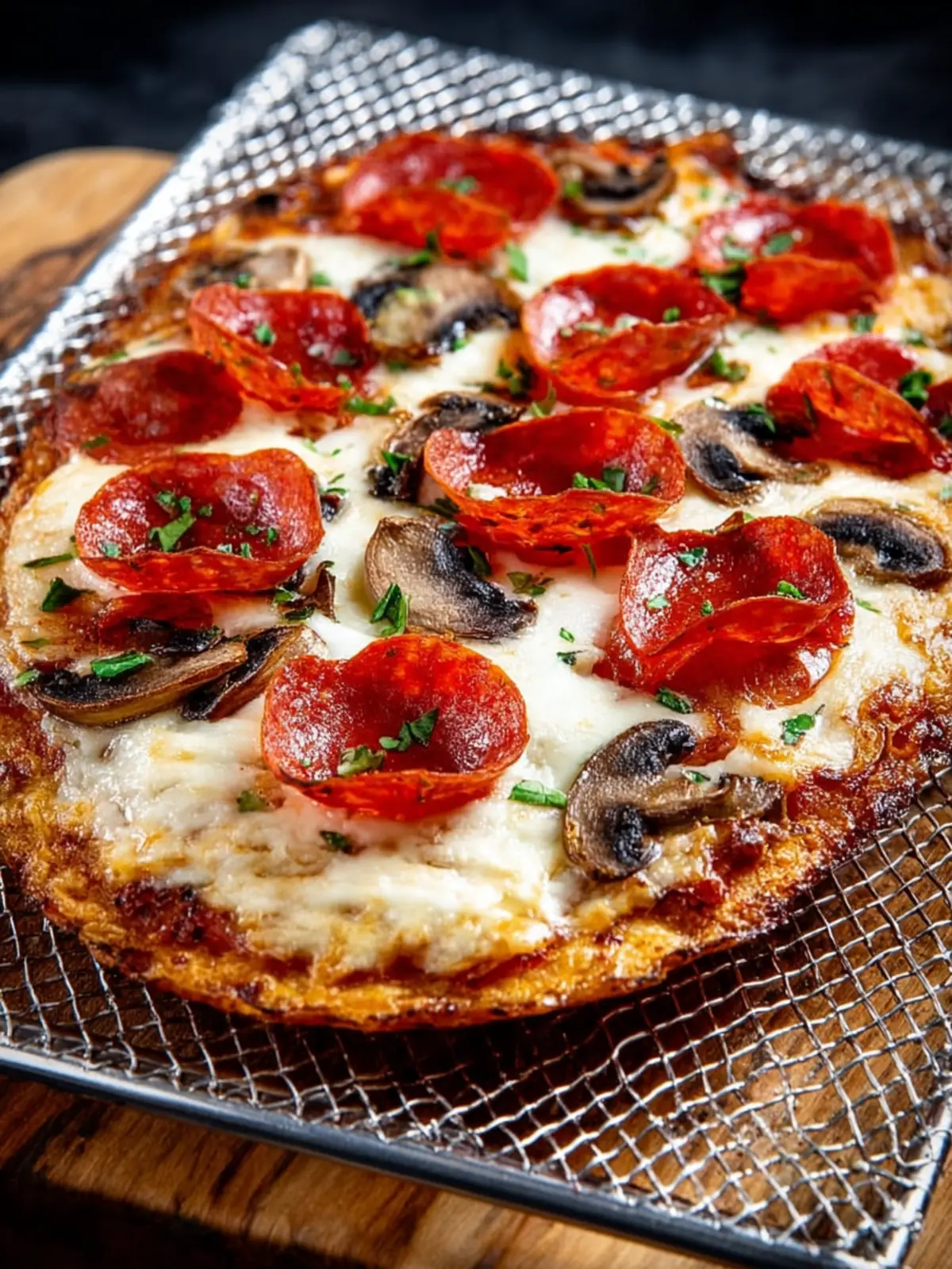 Air Fryer Pizza First Image