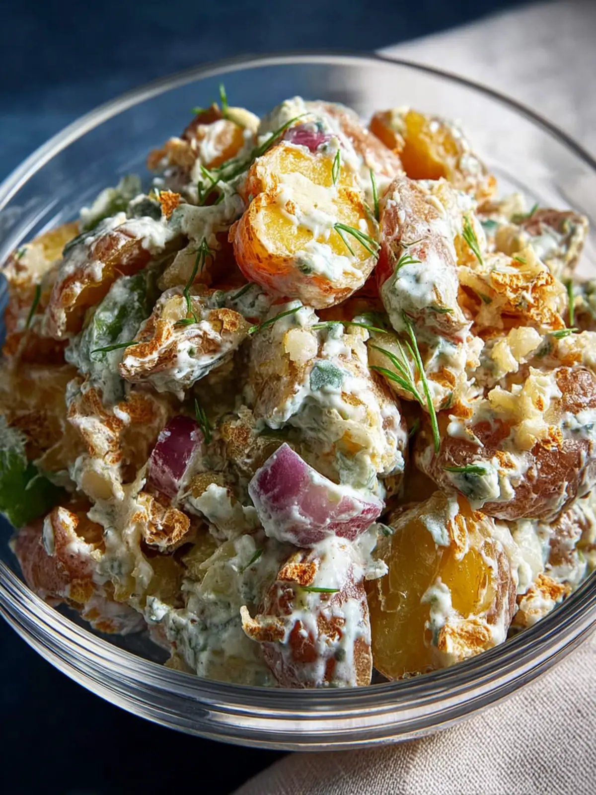 Crispy Smashed Potato Salad First Image