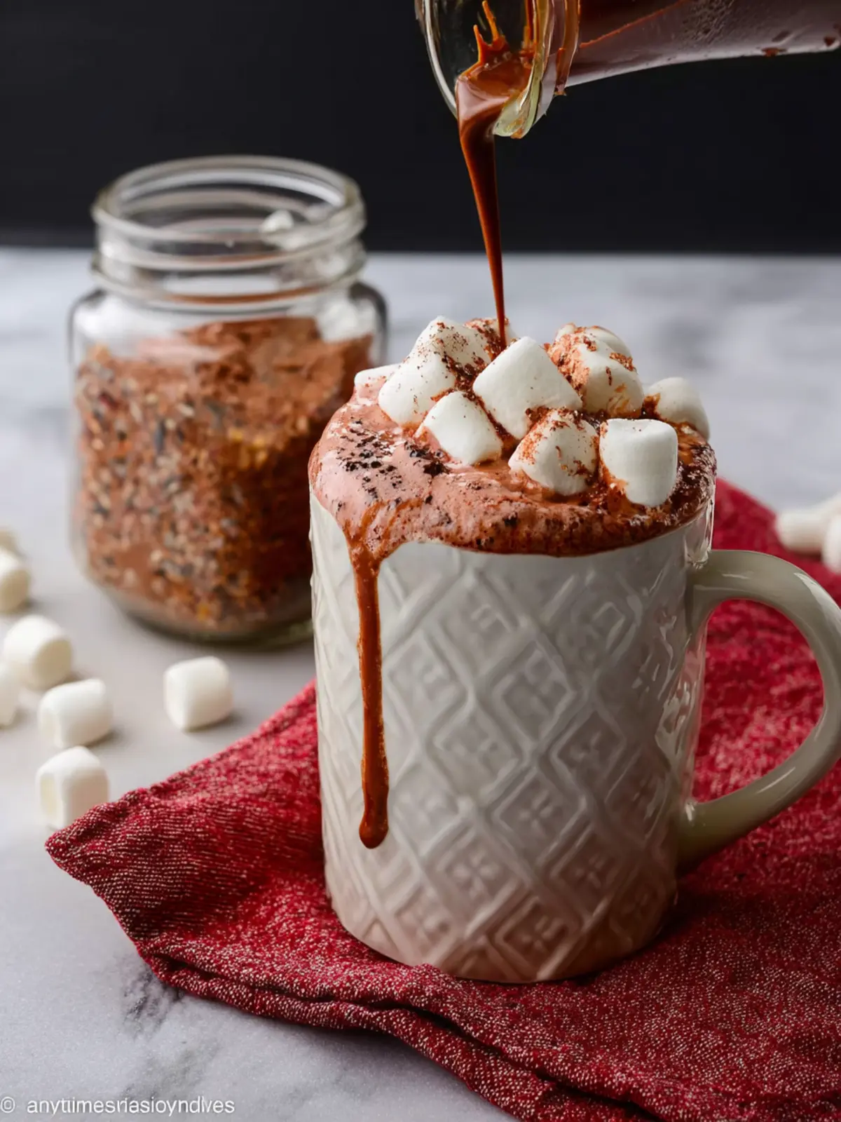 Easy Homemade Hot Chocolate Mix First Image