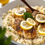 Lemon Chicken and Rice First Image