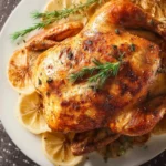 Lemon Roasted Chicken First Image