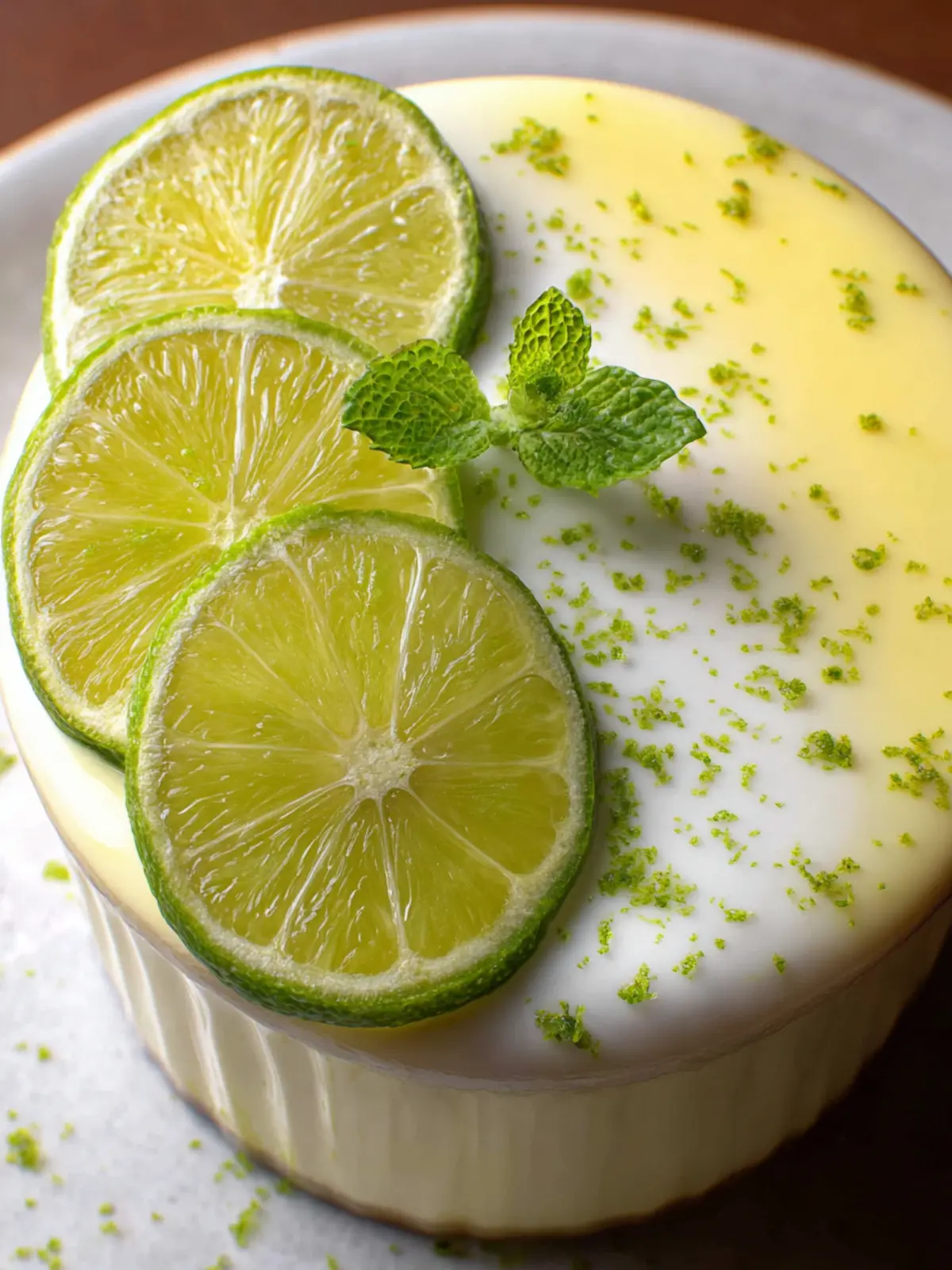 Lime Posset For One First Image