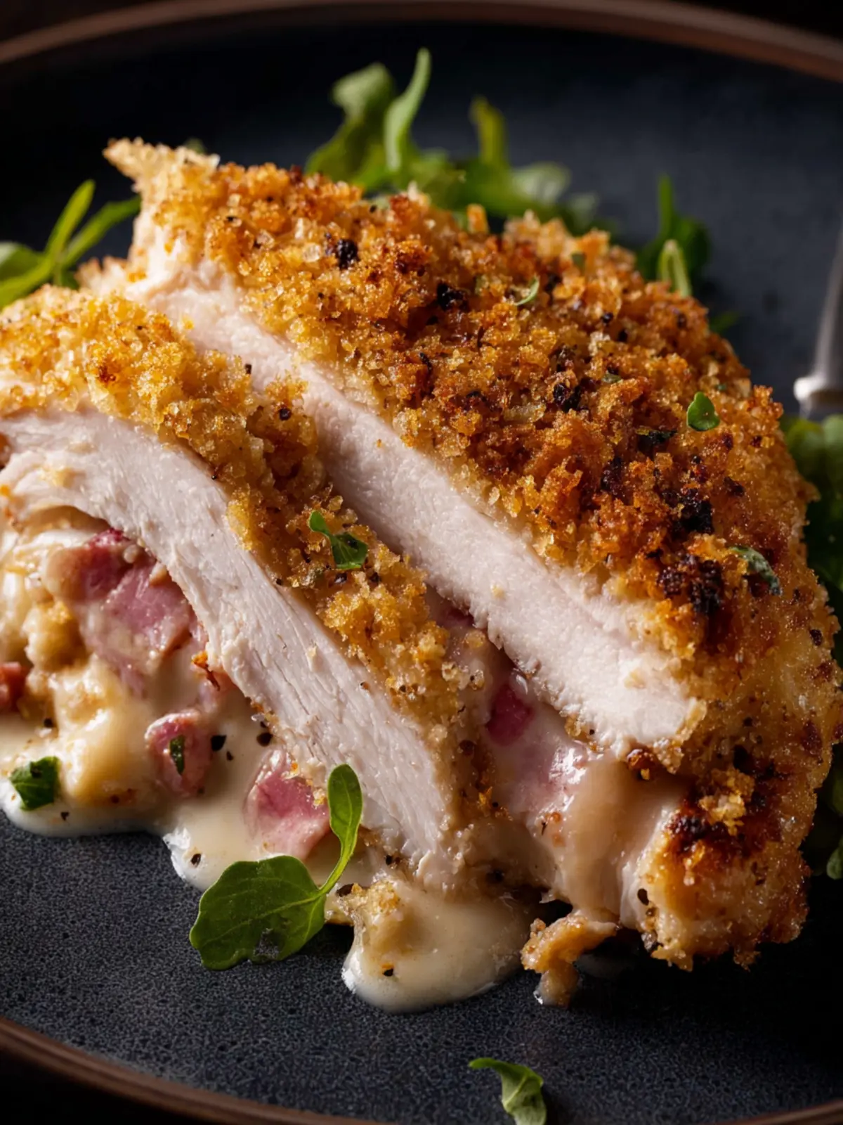 Slow Cooker Chicken Cordon Bleu First Image
