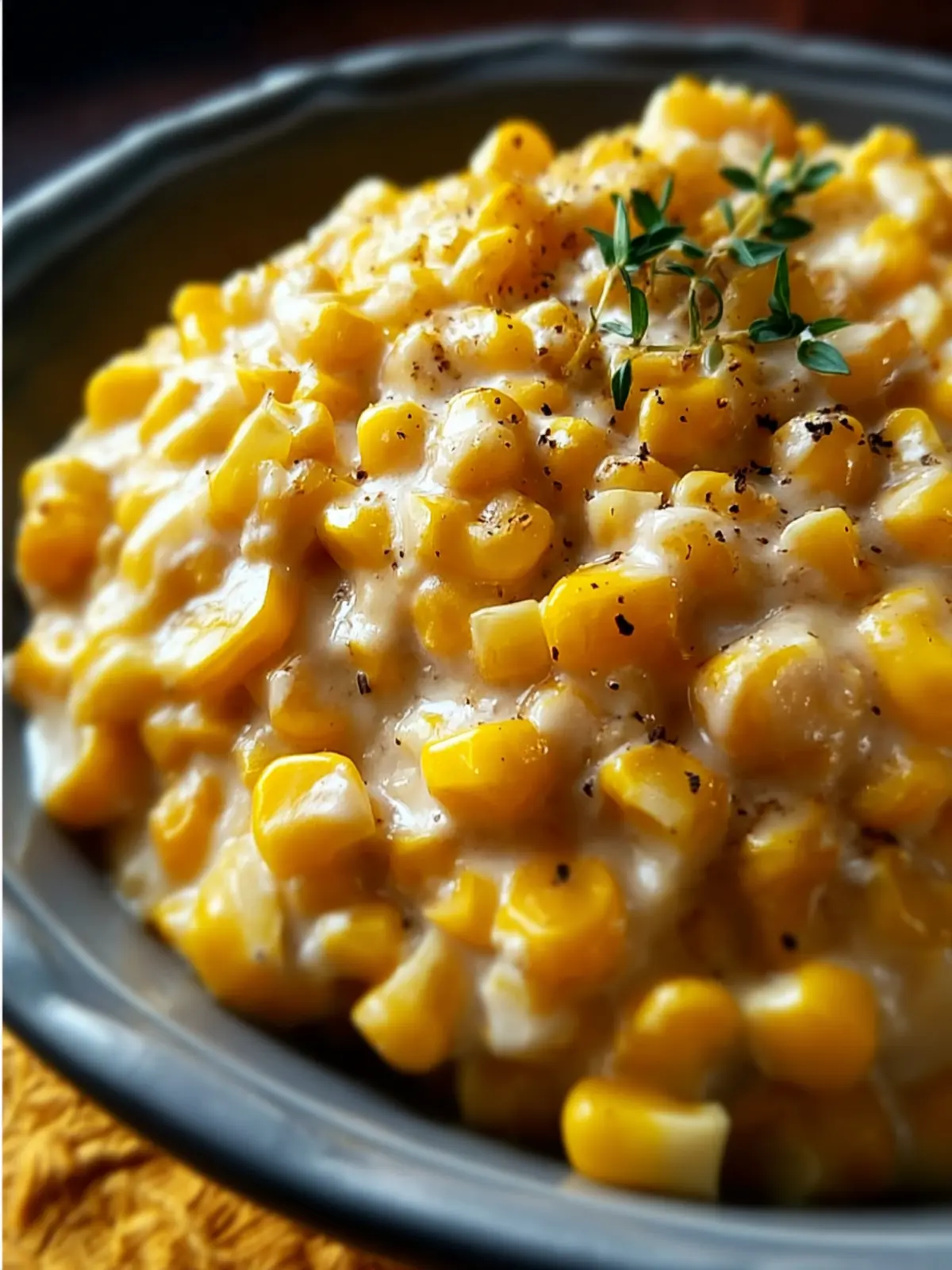 Slow Cooker Creamed Corn First Image