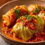 Slow Cooker Unstuffed Cabbage Rolls First Image