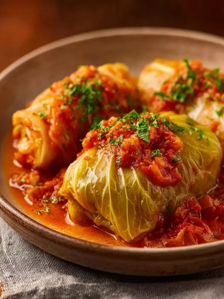 Slow Cooker Unstuffed Cabbage Rolls First Image