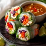 Tofu Rice Paper Rolls First Image
