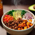 Viral Sweet Potato Ground Beef Bowl First Image