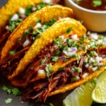 Crock Pot Beef Birria Tacos First Image