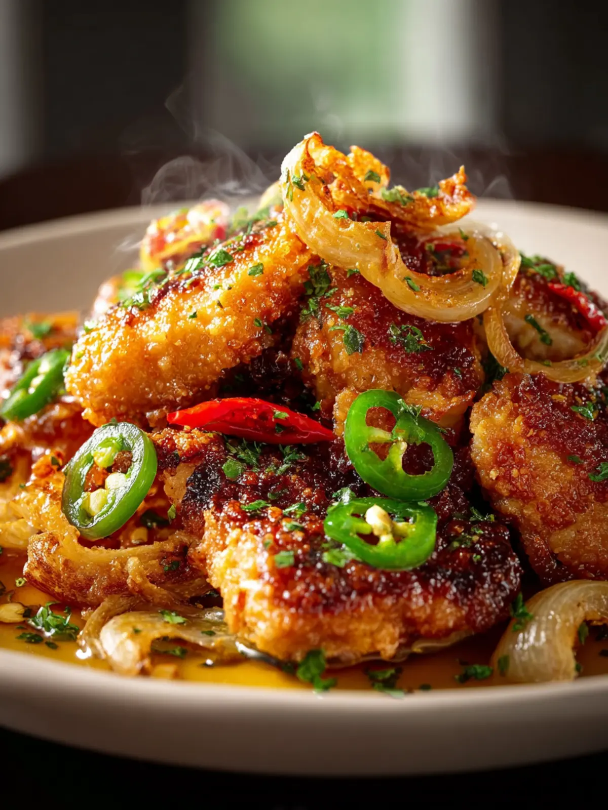 Hawaiian Garlic Chicken First Image