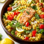 citrus salmon pasta salad First Image