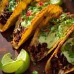 Baked Black Bean Tacos First Image