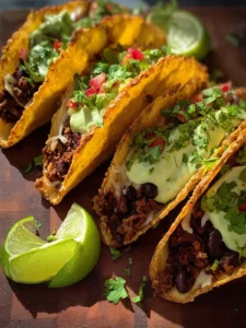 Baked Black Bean Tacos First Image