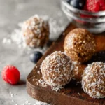 Flax Seed Energy Balls (No-Bake) First Image