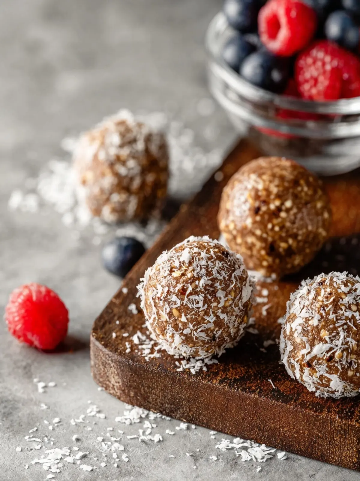 Flax Seed Energy Balls (No-Bake) First Image