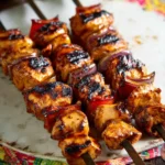 Grilled Sriracha Chicken Kabobs First Image