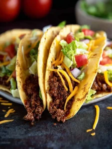 Ground Beef Tacos First Image