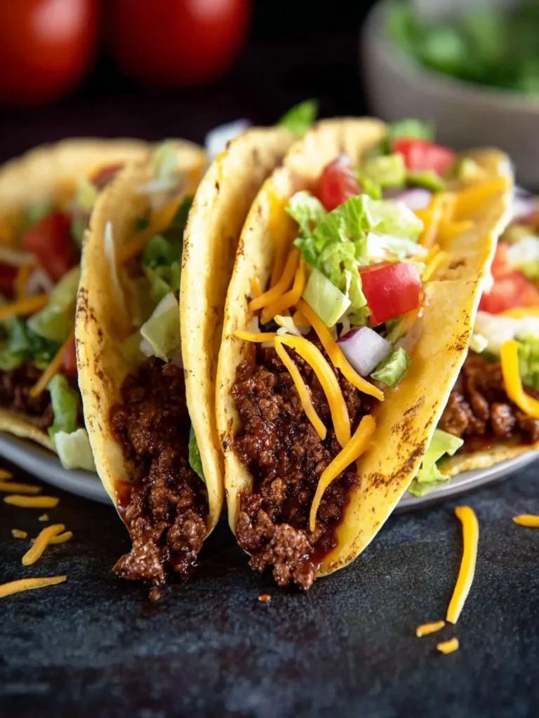 Ground Beef Tacos First Image