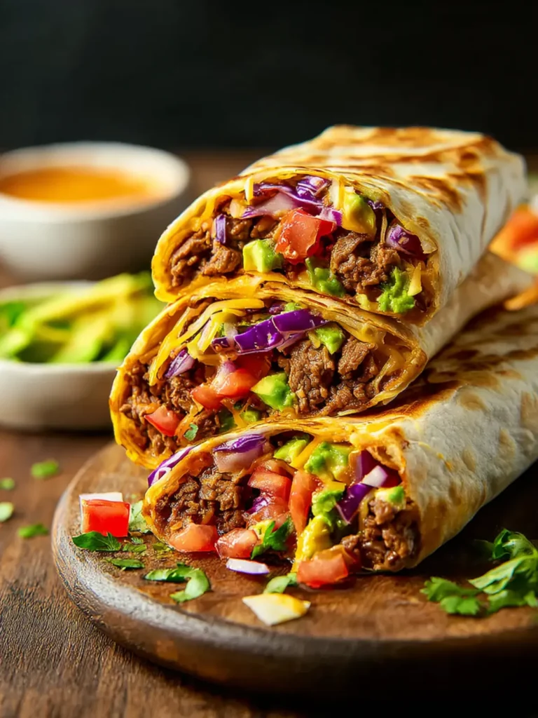 Memorial Day Beef Crunch Wraps Supreme: Flavorful Fiesta First Image