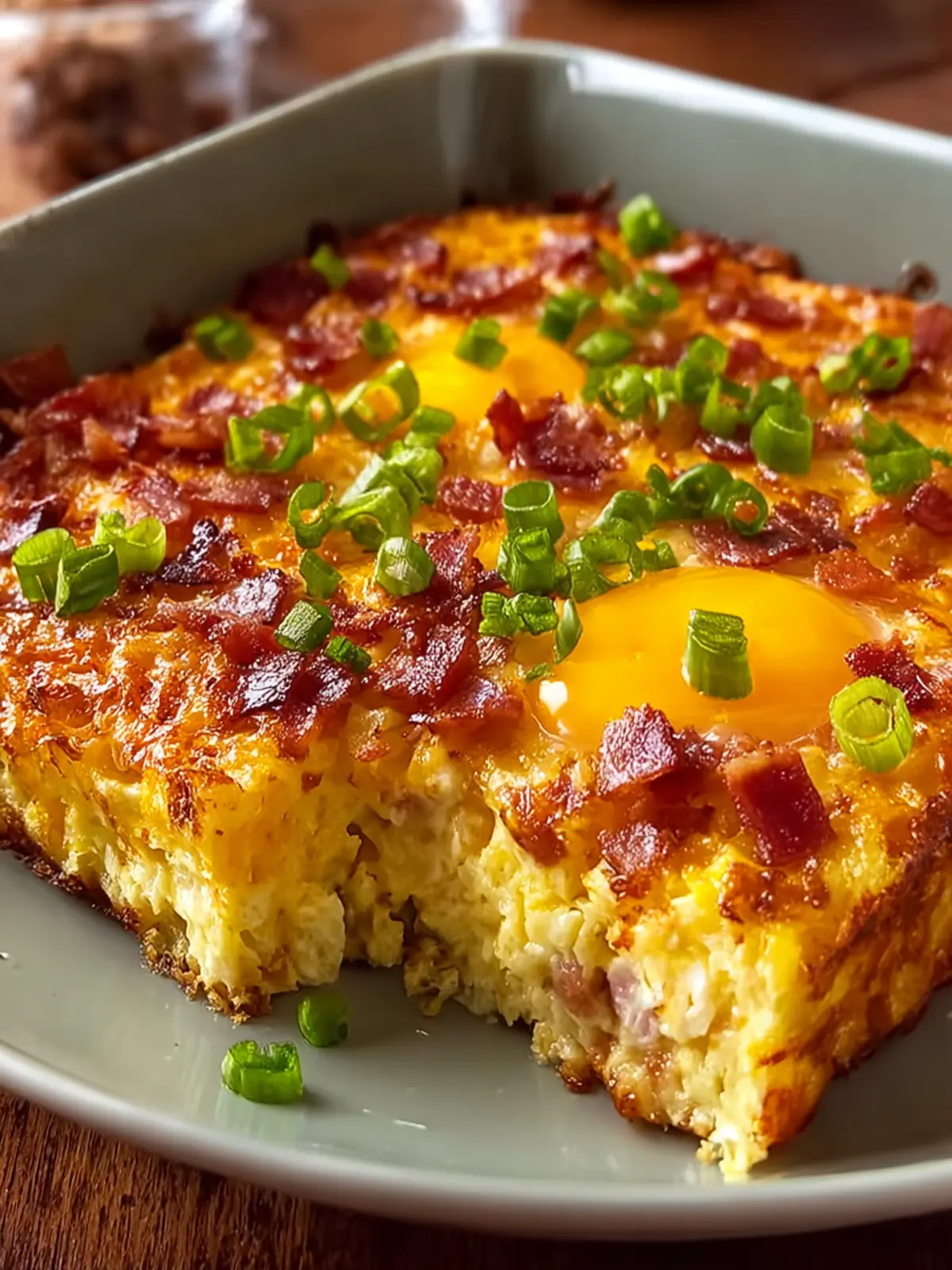 Savor the Morning with Hash Brown Egg Casserole Delight First Image