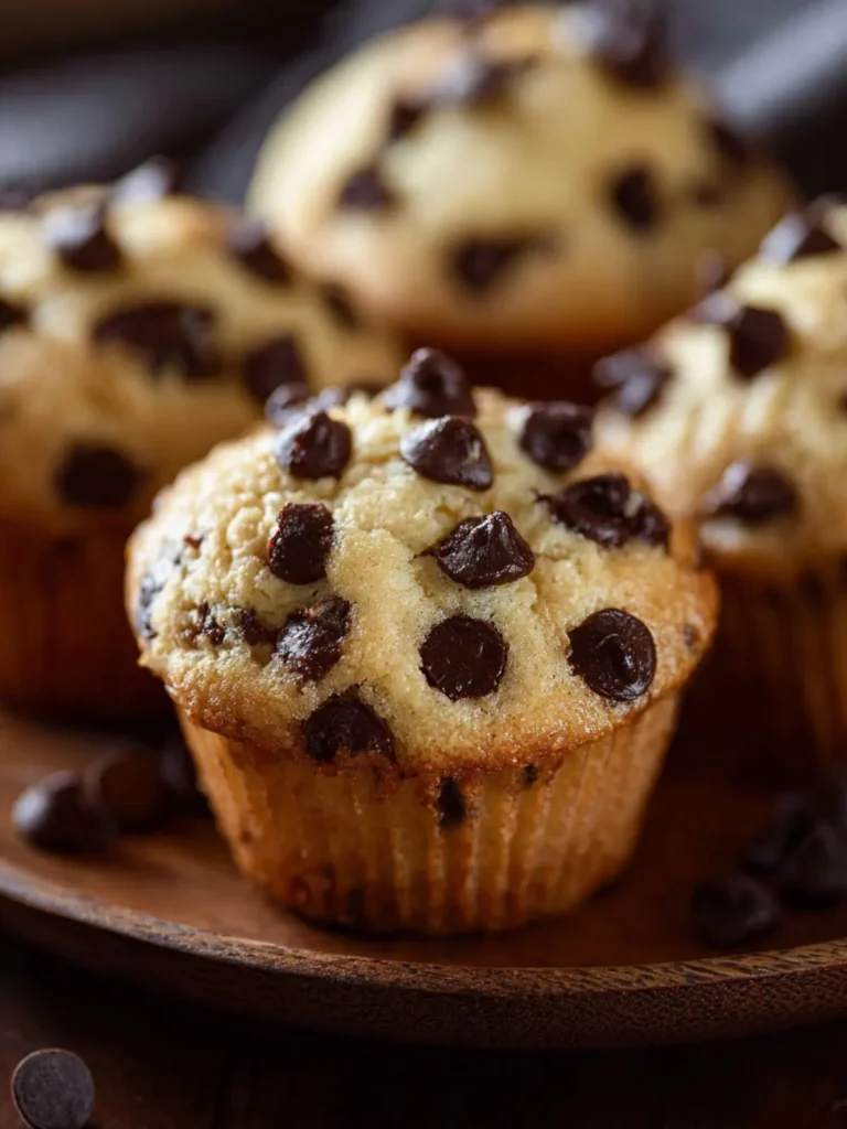 Sour Cream Muffins with Chocolate Chips First Image