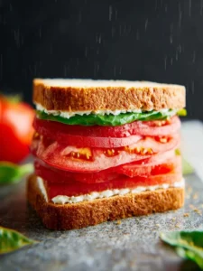 Tomato Sandwich Recipe First Image